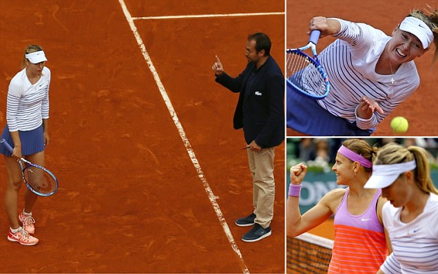 Lucie Safarofa Singkirkan Maria Sharapova di Prancis Terbuka 2015